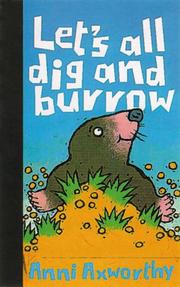 Cover of: Let's all dig and burrow