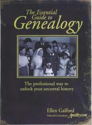 Cover of: The Essential Guide to Genealogy by Ellen Galford