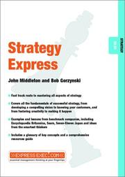 Cover of: Strategy Express (Express Exec) by John Middleton, Bob Gorzynski