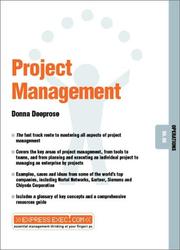 Cover of: Project Management (Express Exec)