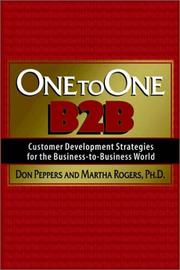 Cover of: One to One B2B