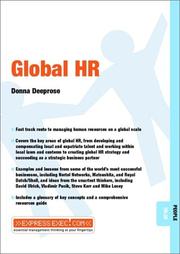 Cover of: Global HR