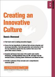 Cover of: Creating an Innovative Culture