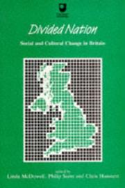 Divided nation : social and cultural change in Britain : a reader