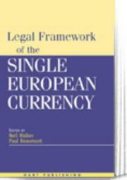 Legal framework of the single European currency