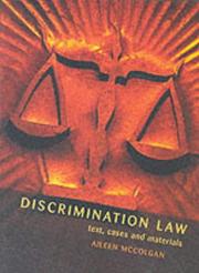 Discrimination law : text, cases and materials