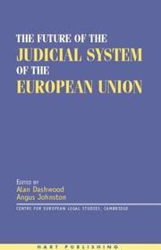 The future of the judicial system of the European Union