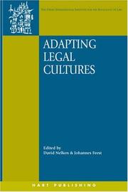 Adapting legal cultures