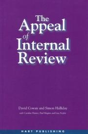 The appeal of internal review : law, administrative justice, and the (non-) emergence of disputes