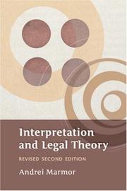 Interpretation and legal theory