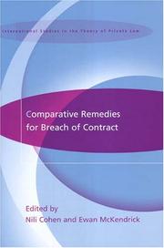 Comparative remedies for breach of contract