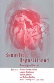 Cover of: Sexuality Repositioned: Diversity And The Law