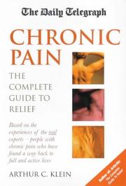 Cover of: "Daily Telegraph" Chronic Pain (The "Daily Telegraph") by Arthur C. Klein