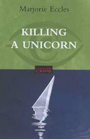 Cover of: Killing a Unicorn (Constable Crime)