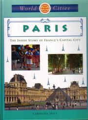 Cover of: Paris (World Cities)