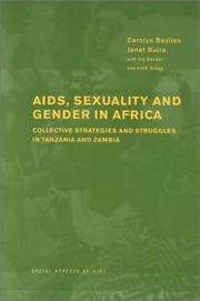 AIDS sexuality and gender in Africa