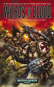 Cover of: Words of Blood (Warhammer 40, 000 Stories) by 