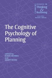 Cover of: The cognitive psychology of planning