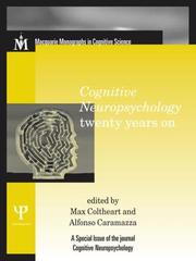 Cover of: Cognitive Neuropsychology Twenty Years On (Macquarie Monographs in Cognitive Science)