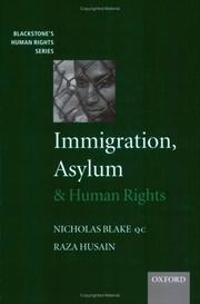 Immigration, asylum and Human Rights