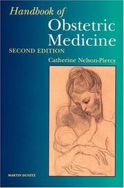 Handbook of obstetric medicine