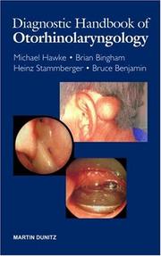 Diagnostic handbook of otorhinolaryngology