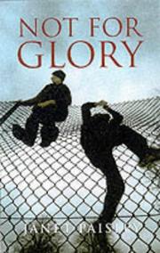 Cover of: Not for glory
