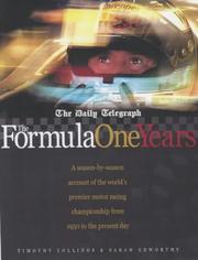 Cover of: The "Daily Telegraph" Formula One Years