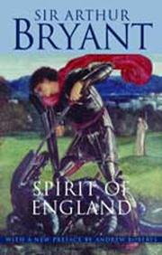 Cover of: Spirit of England