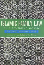 Islamic family law in a changing world : a global resource book