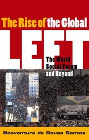 Cover of: The Rise of the Global Left | de Sousa Boaventura Santos