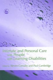 Intimate and personal care with people with learning disabilities