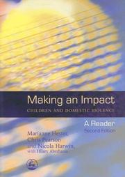 Making an impact : children and domestic violence : a reader