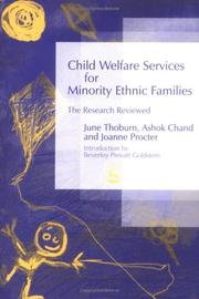 Child welfare services for minority ethnic families : the research reviewed