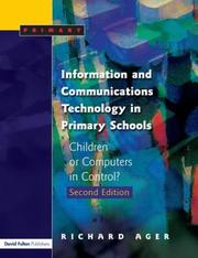 Information and communications technology in primary schools : children or computers in control?