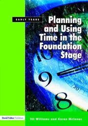 Cover of: Planning and Using Time in the Foundation Stage