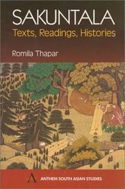 Cover of: Śakuntalā: texts, readings, histories