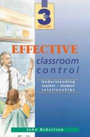 Effective classroom control