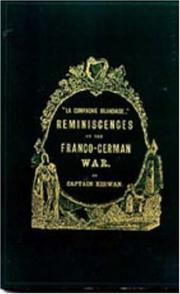 Cover of: Ola Compagnie Irlandaise: O Reminiscences of the Franco-german War