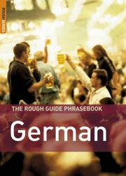 Cover of: The Rough Guide to German Dictionary Phrasebook 3 (Rough Guide Phrasebooks)