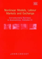 Nonlinear models, labour markets and exchange