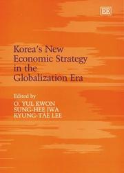 Korea's new economic strategy in the globalization era