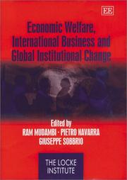 Economic welfare, international business and global institutional change