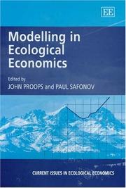 Modelling in ecological economics