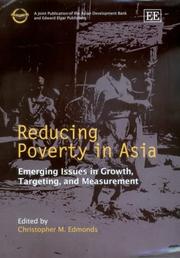 Reducing poverty in Asia : emerging issues in growth, targeting, and measurement