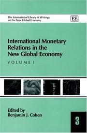 International monetary relations in the new global economy