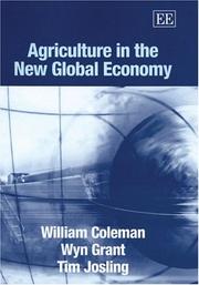 Agriculture in the new global economy