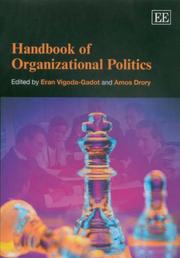 Handbook of organizational politics