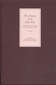 Cover of: The history of the Holy War: Ambroise's Estoire de la guerre sainte