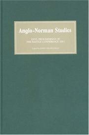 Cover of: Anglo-Norman Studies 26: Proceedings of the Battle Conference 2003 (Anglo-Norman Studies)